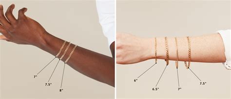 ysl bracelet size guide